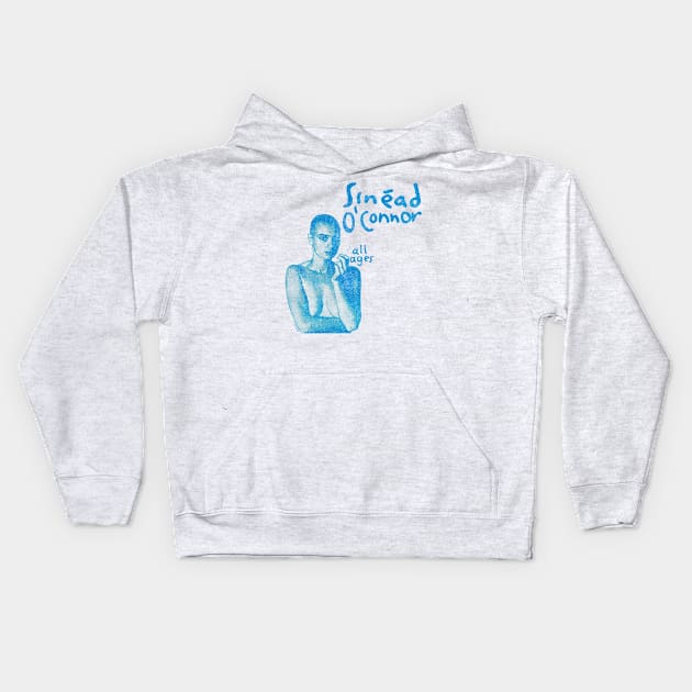 Sinead O'Connor All Age Kids Hoodie by Phenom Palace
